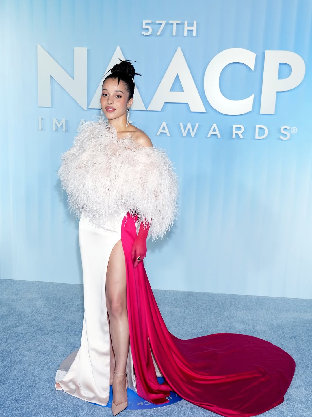 Chase Infiniti at the NAACP Image Awards 2026